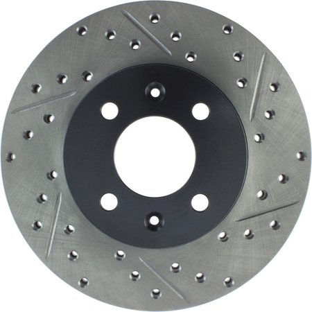 Sport Drilled/Slotted Brake Rotor,127.50015L